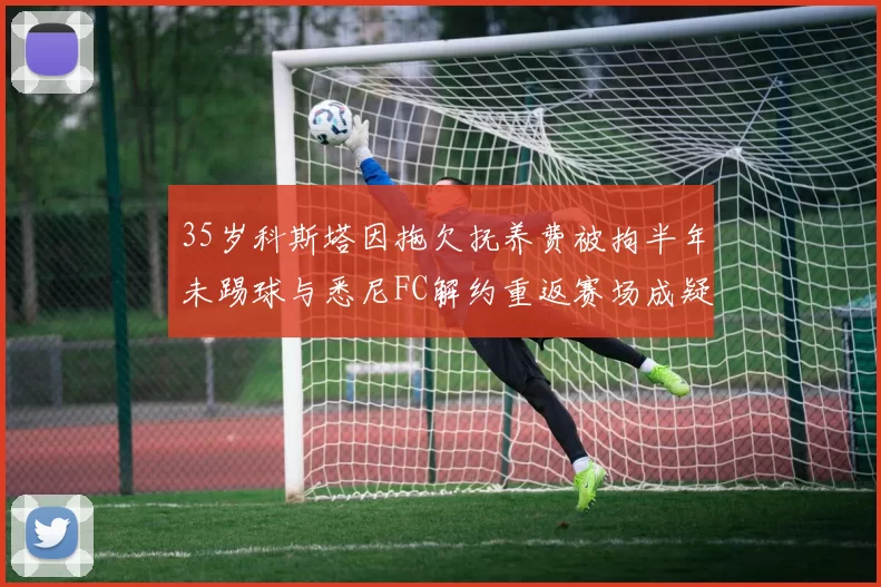 35岁科斯塔因拖欠抚养费被拘半年未踢球与悉尼FC解约重返赛场成疑